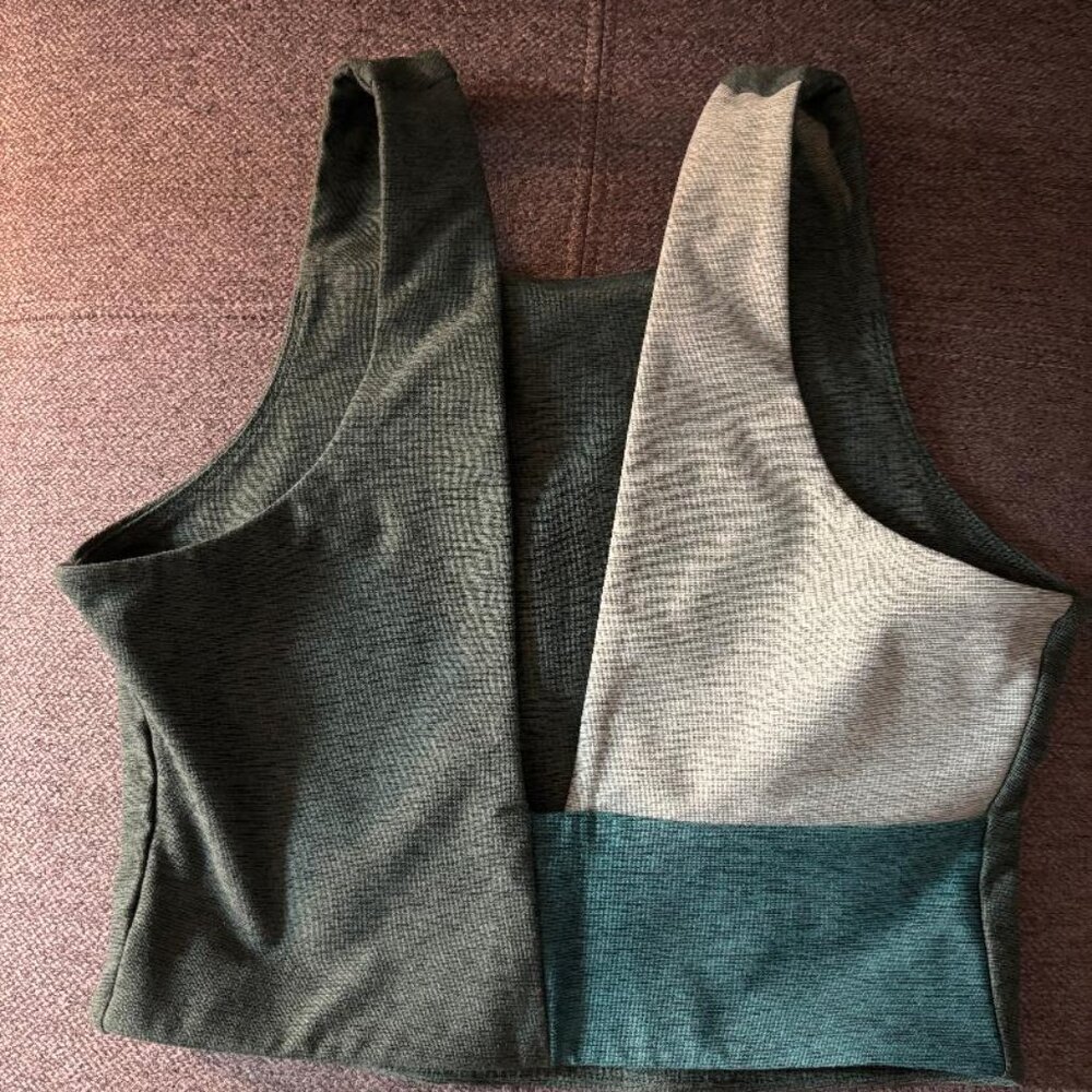 Outdoor Voices Green Venus Crop Top